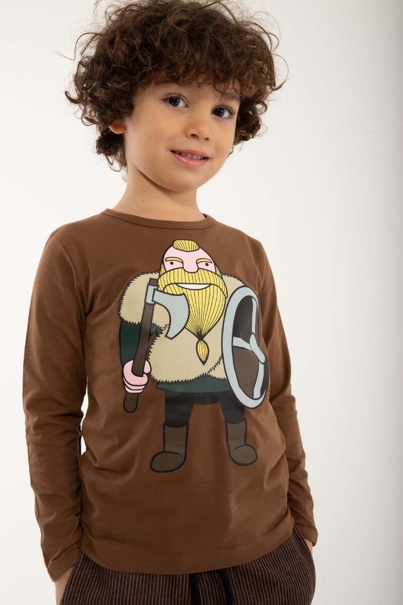 Børne bluse med viking