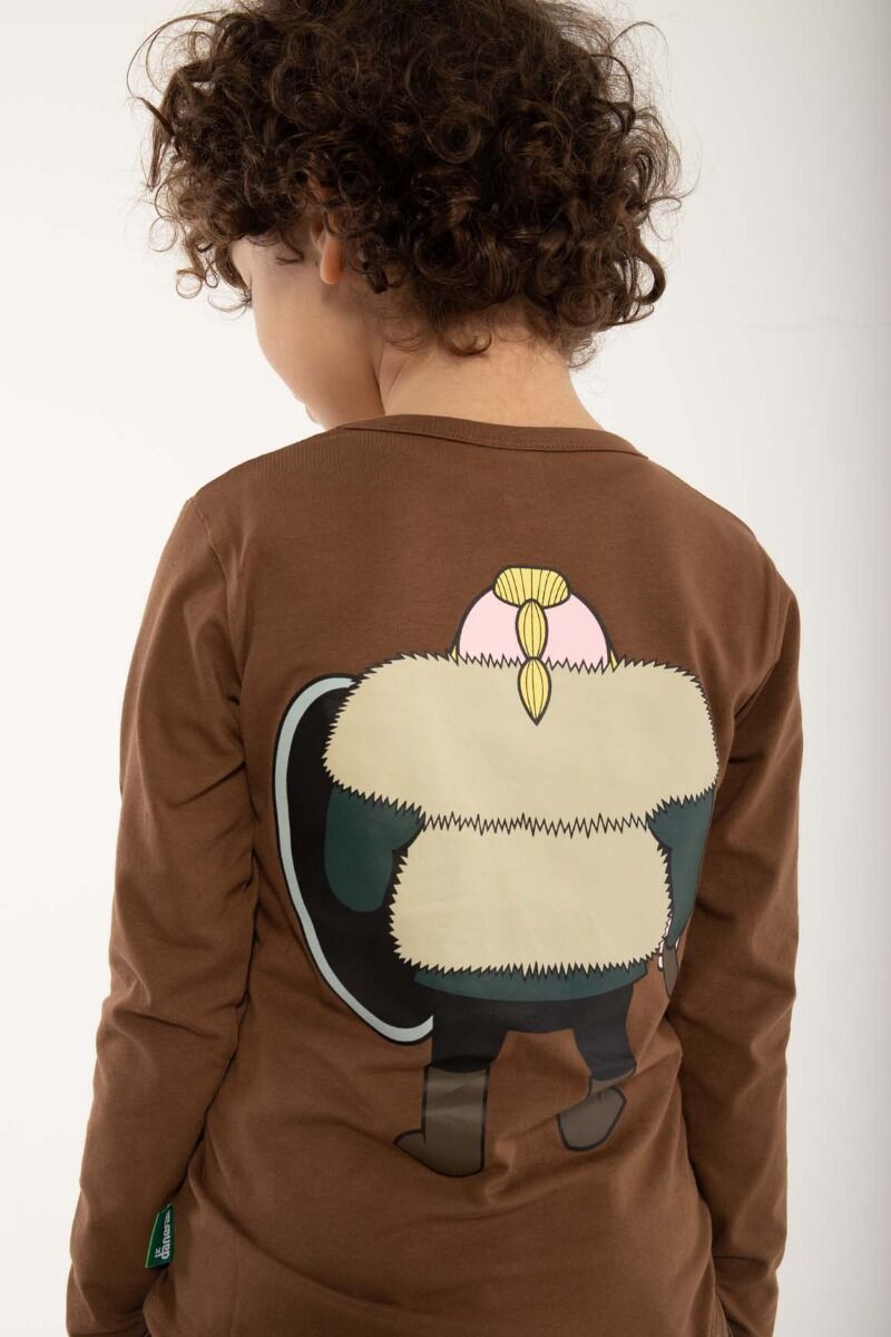 Børne bluse med viking