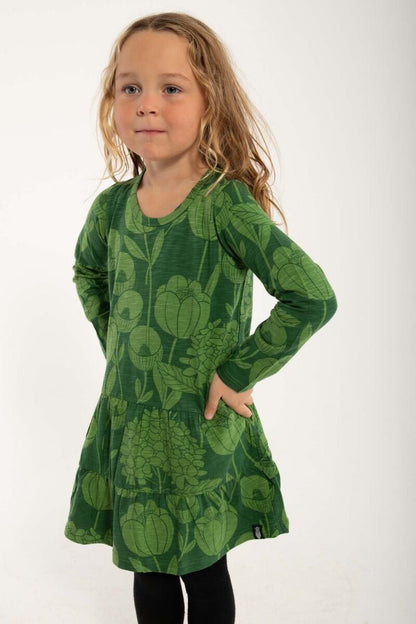 Danemerete Dress Warm Khaki BLOOM BOOM