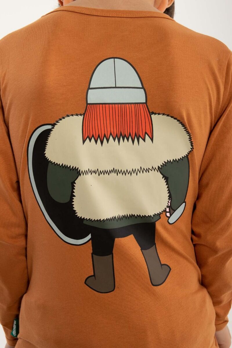 Bluse til børn med viking 