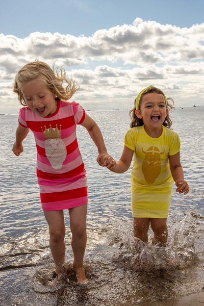 Danocean Dress Light Lemon/Lemoncello FREJA