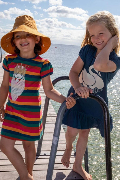 Danevesterbro Dress Dusty Navy SWAN