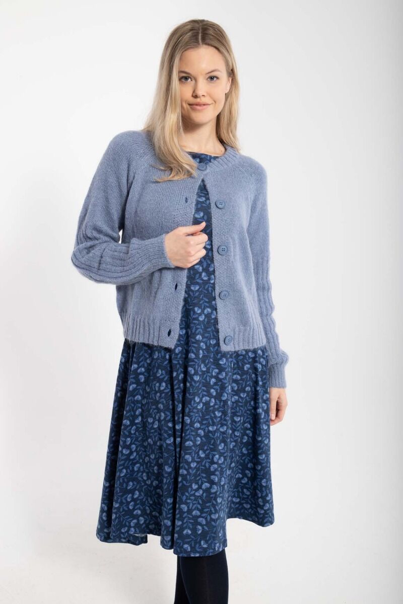 Danarnaq Wool Cardigan Porcelaine
