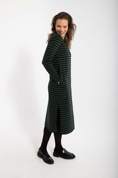 Danelea Dress Black/Warm Khaki