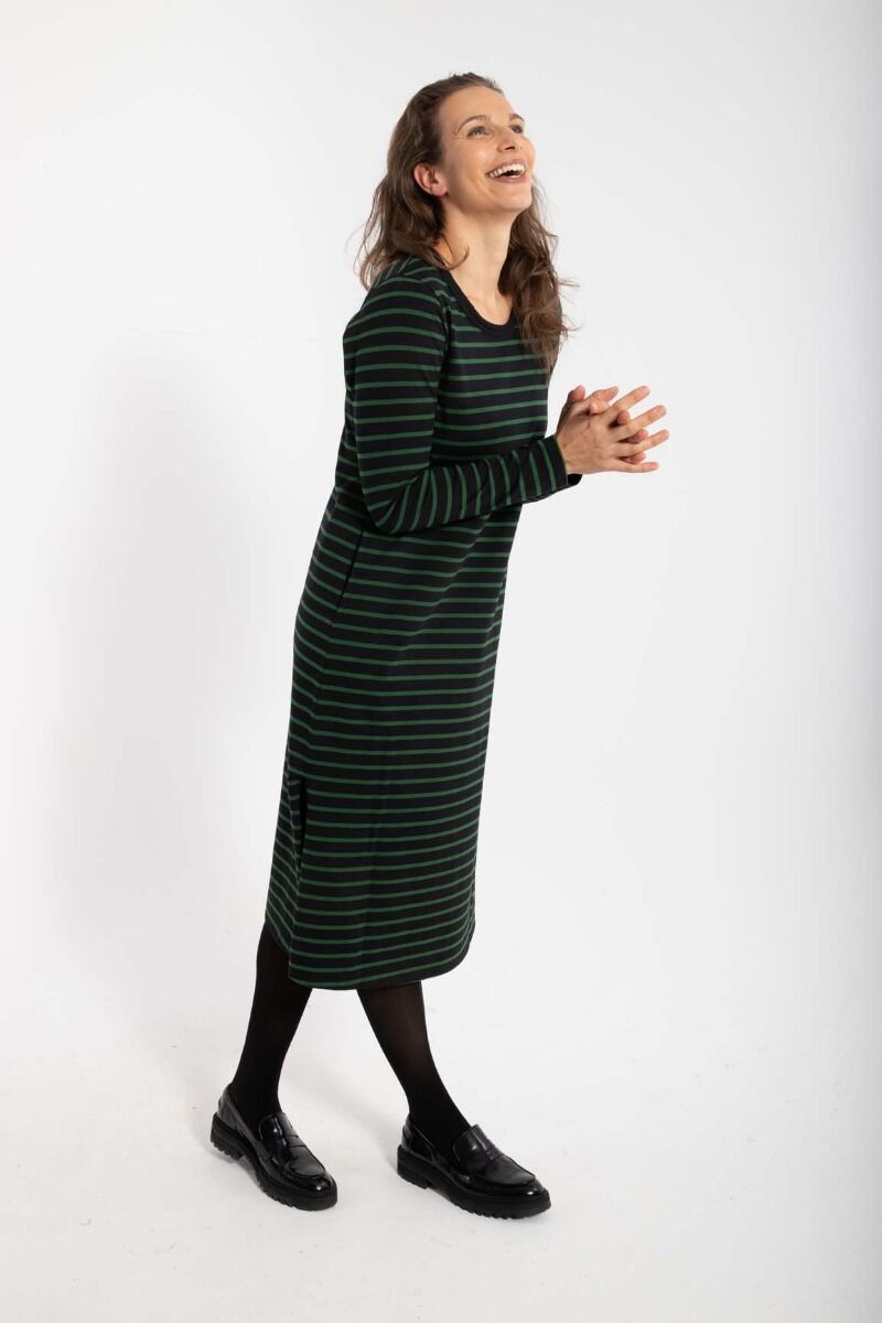Danelea Dress Black/Warm Khaki