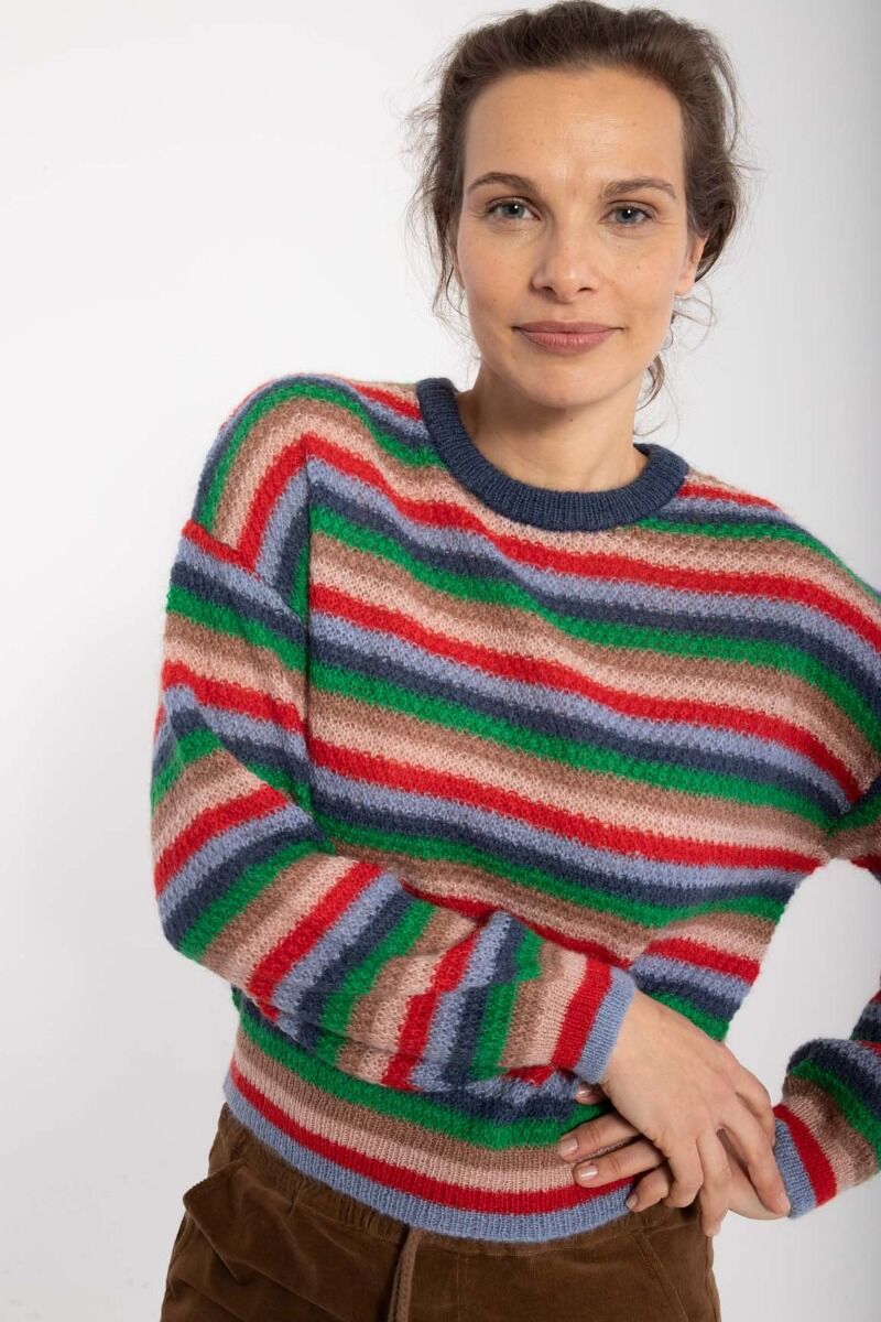 Danemarina Sweater Happy Stripe
