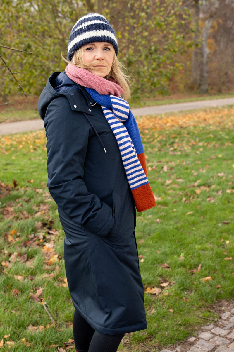 Danemargrethe Winter Coat Dk Navy