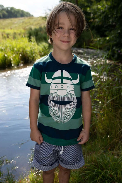 T-shirt til børn med viking