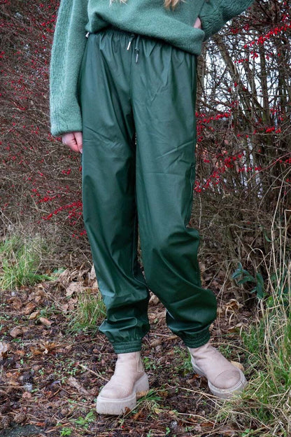 Danesvalbard Rain Pants Dark Khaki