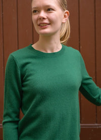 ESS - Cashmere Kiss Sweater Tennis Green