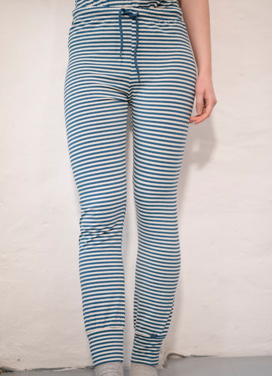 ESS - Danesandvig Wool Loungepants Stone Blue/Chalk