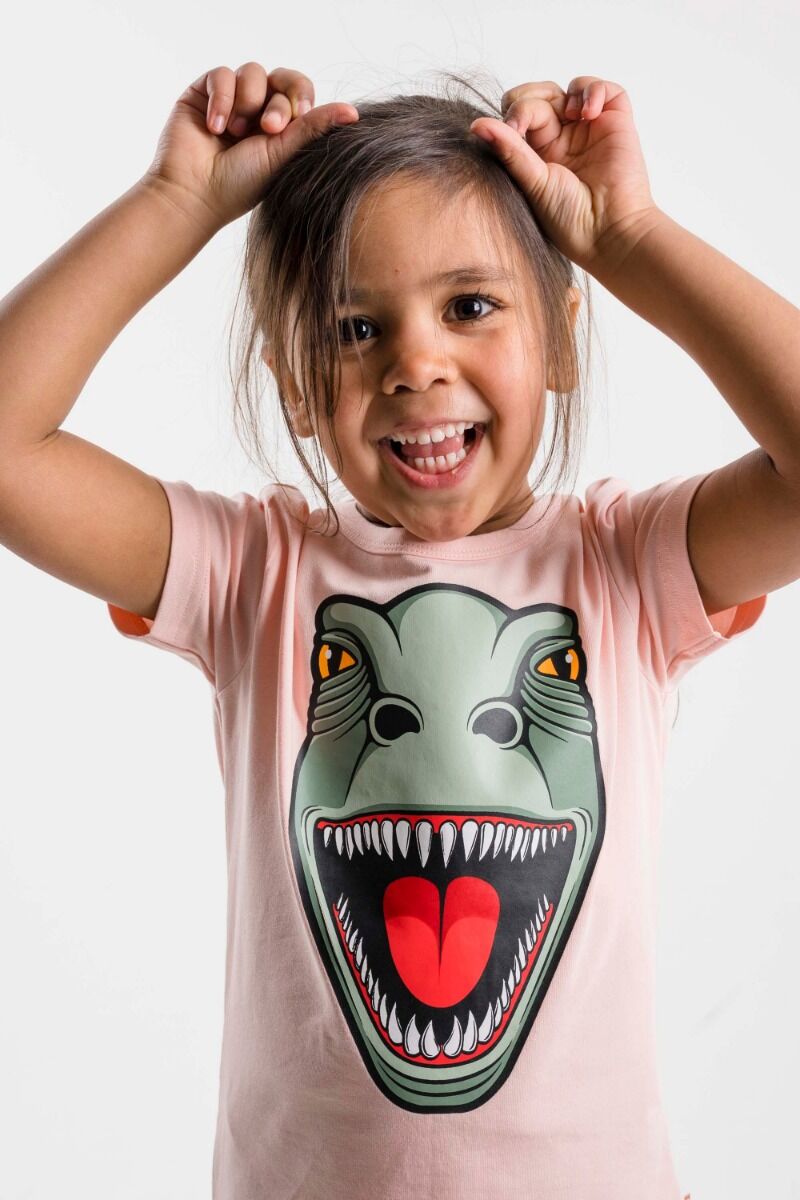 T-REX dinosaurus børne t-shirt