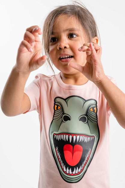 T-REX dinosaurus børne t-shirt