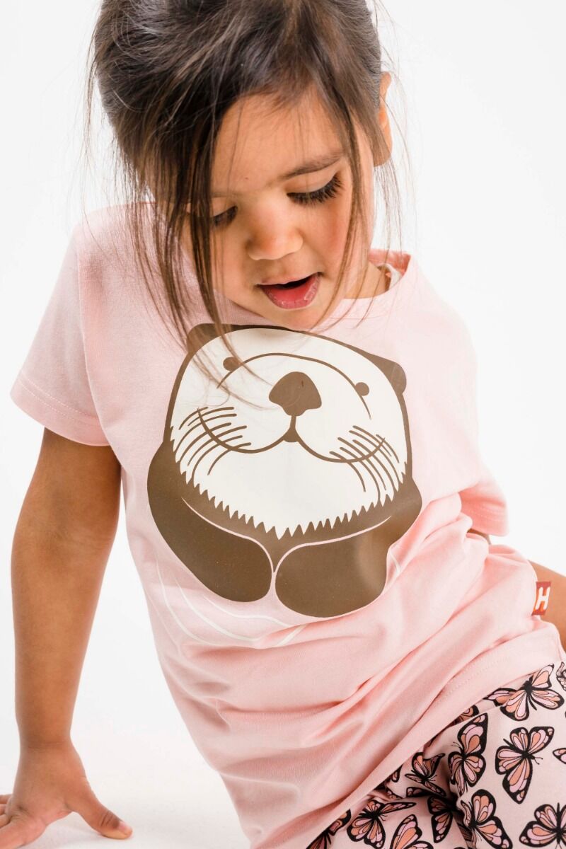 T-shirt til børn med havodder   