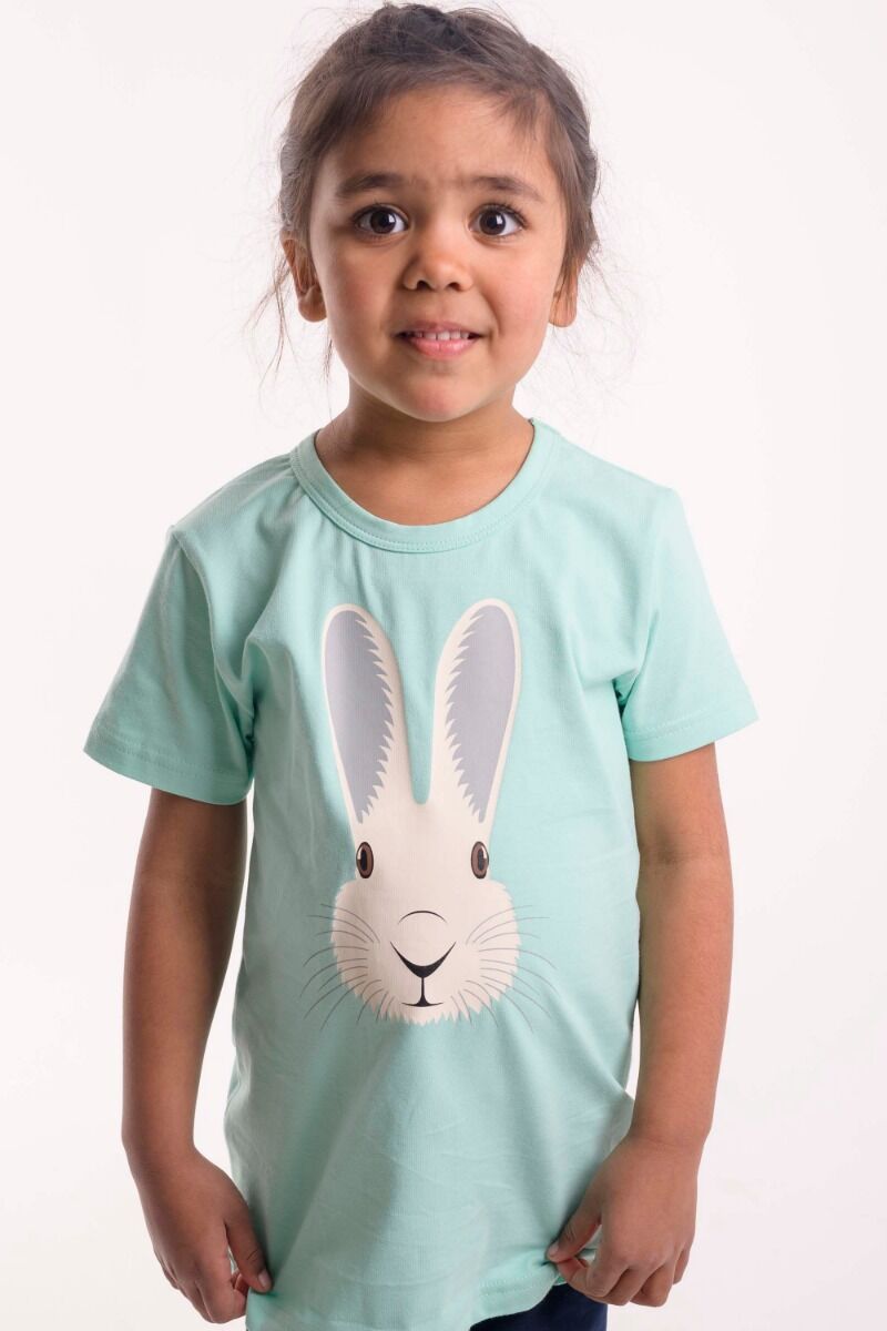 T-shirt til børn med kanin