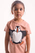 T-shirt til børn med søpapegøje
