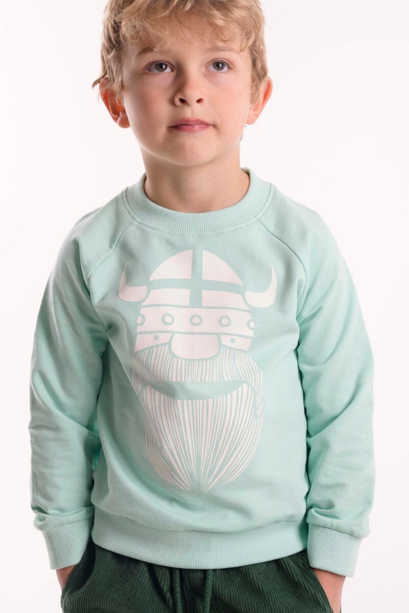 Sweater til børn med viking