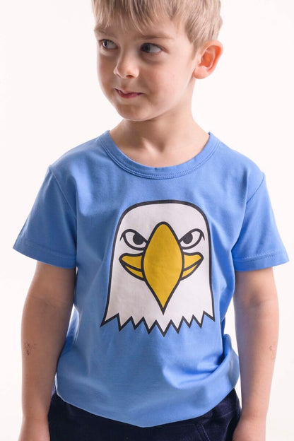 T-shirt til børn med ørn