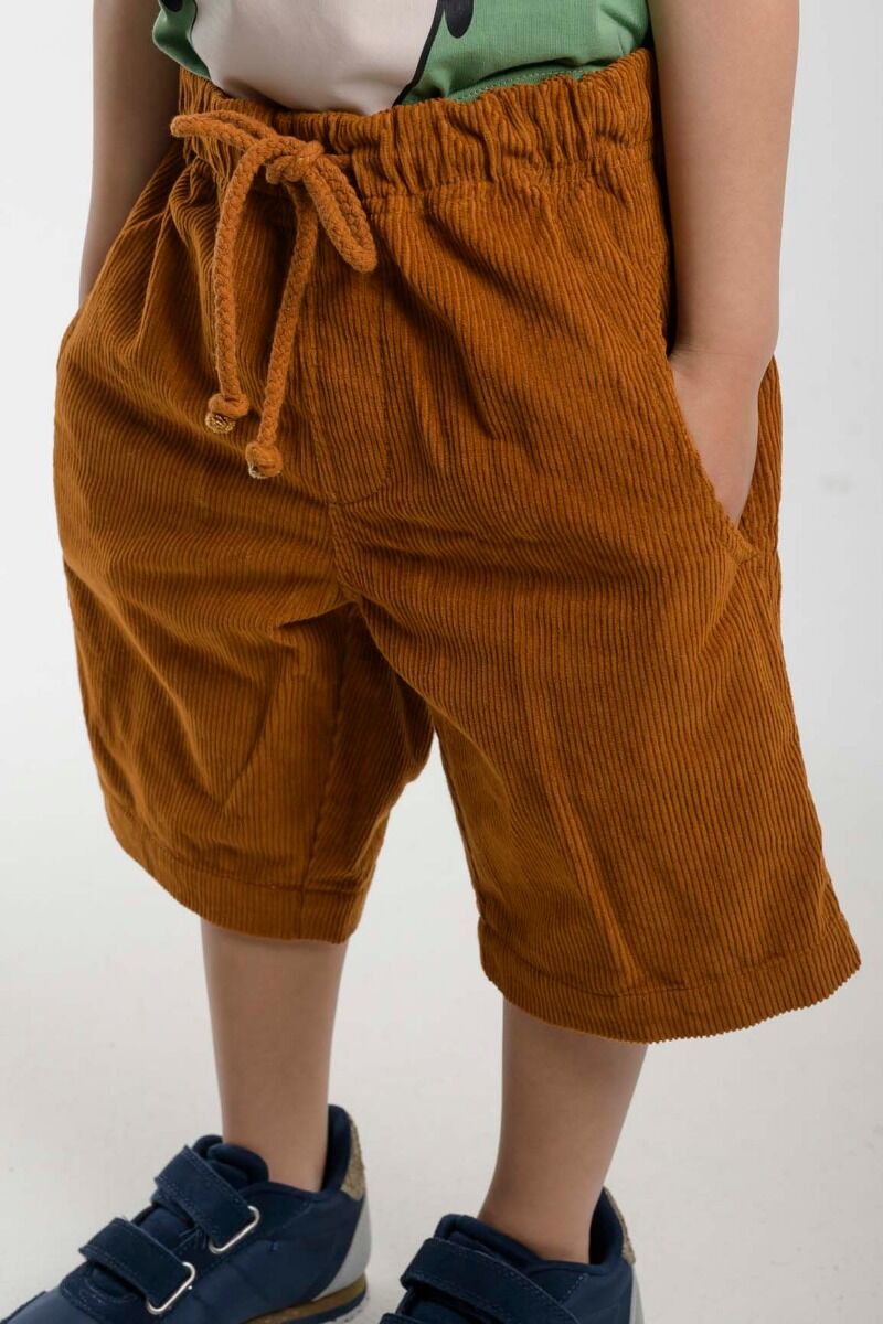 Shorts I fløjl til børn 