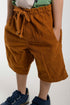 Shorts I fløjl til børn 