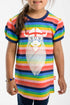 T-shirt til børn med viking

