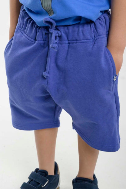 Shorts til børn i blå
