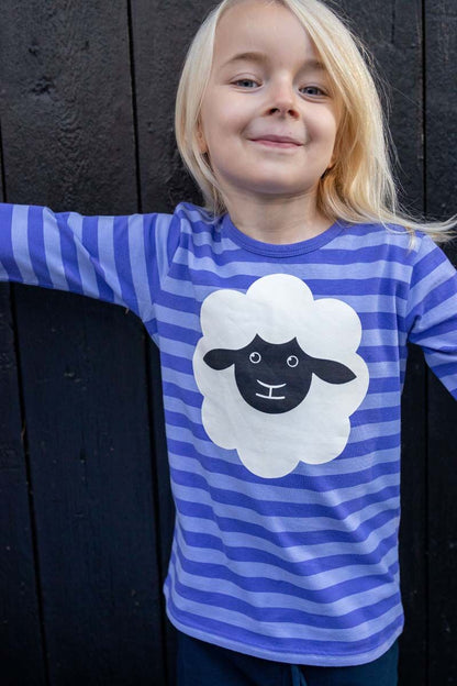Bluse til Børn med Får