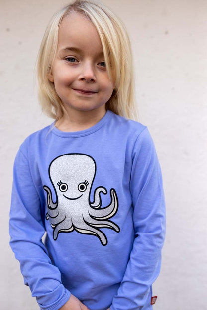 Bluse til Børn med Blæksprutte