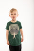 T-shirt til børn med kommodo varan