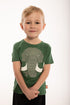 T-shirt til børn med mammut    