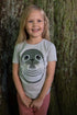 T-shirt til børn med sæl     
