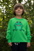 Sweater med frø til børn