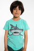 T-shirt til børn med hammerhaj 