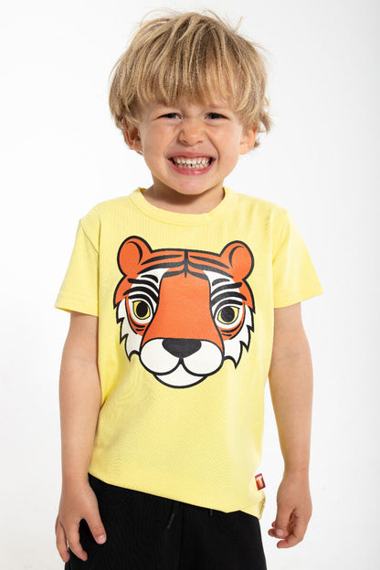 T-shirt til børn med tiger 