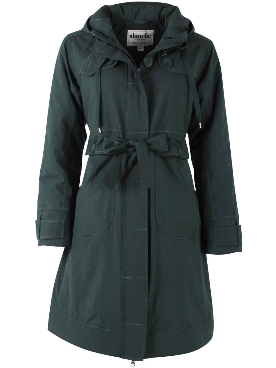 Danelse Stretch Winter Jacket Black green