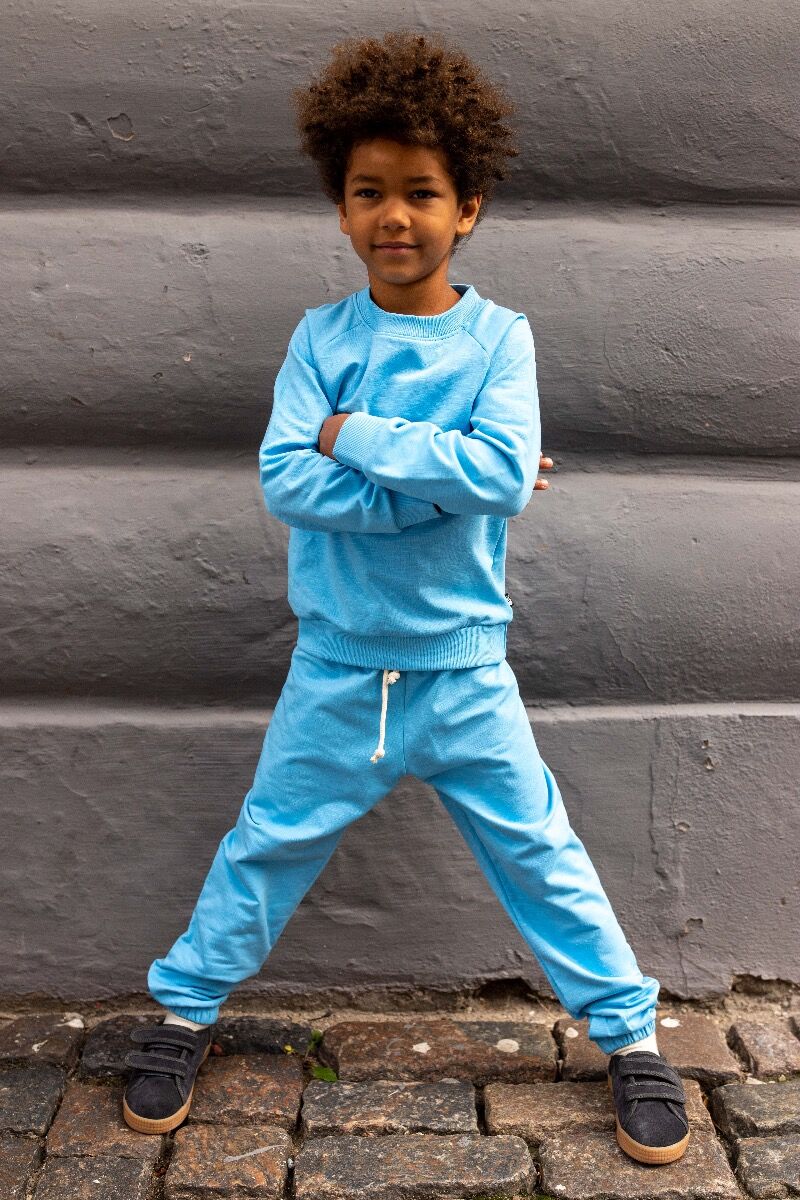 ESS - ORGANIC Danevitamin Jogging Pants Baby blue