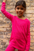 Bluse til børn i pink 