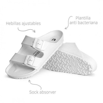 Calzame - Coachella EVA Sandal White