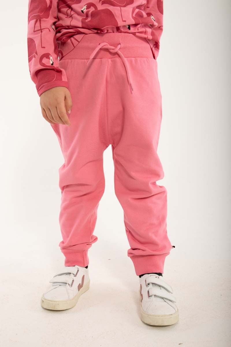 Jogging bukser til børn i pink 