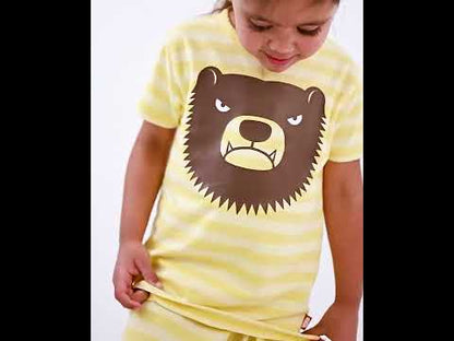 Dyrimpala Shorts Bright Yellow/Light Yellow