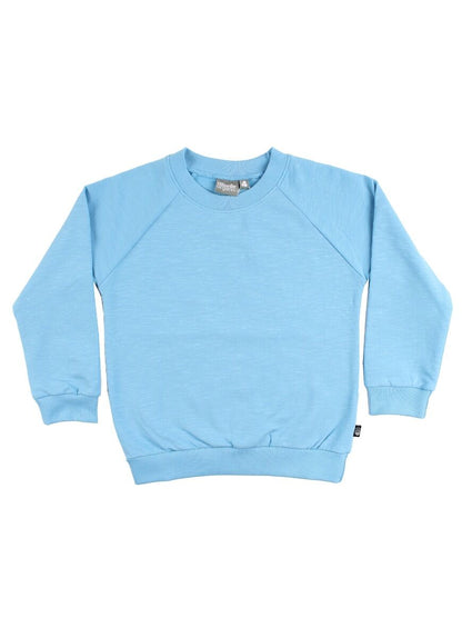 Sweater til børn i blå 