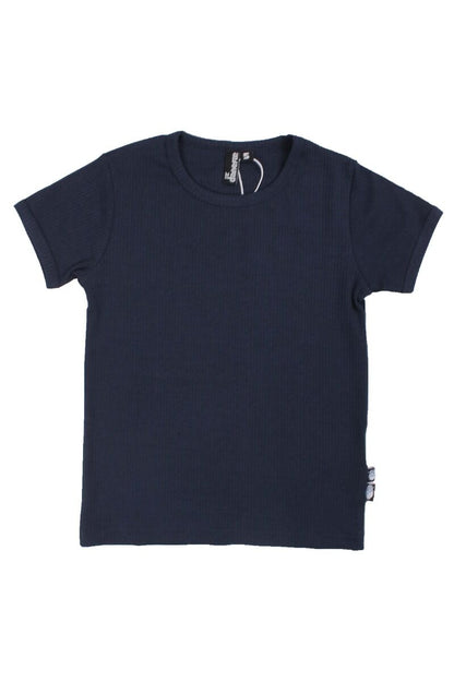 Skøn navyblå t-shirt til børn