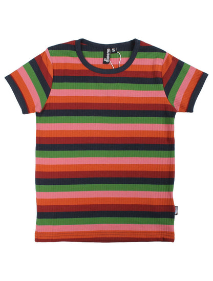 T-shirt til børn med striber 
