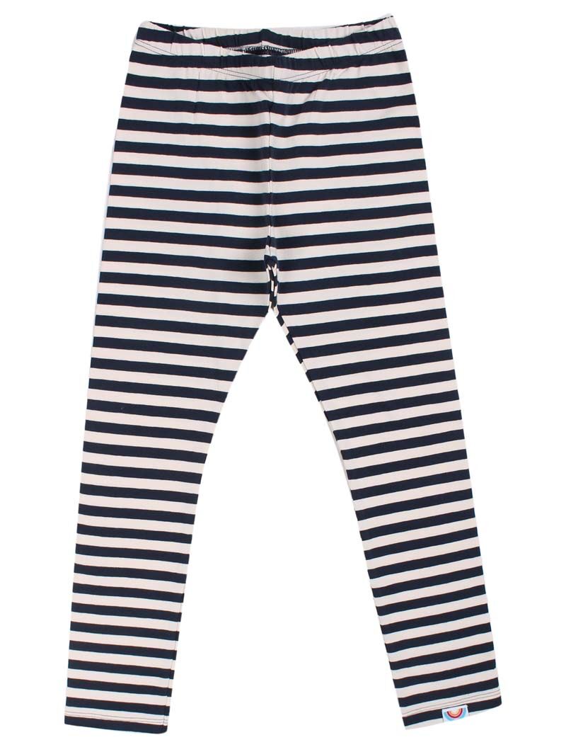 Leggings til børn med striber 
