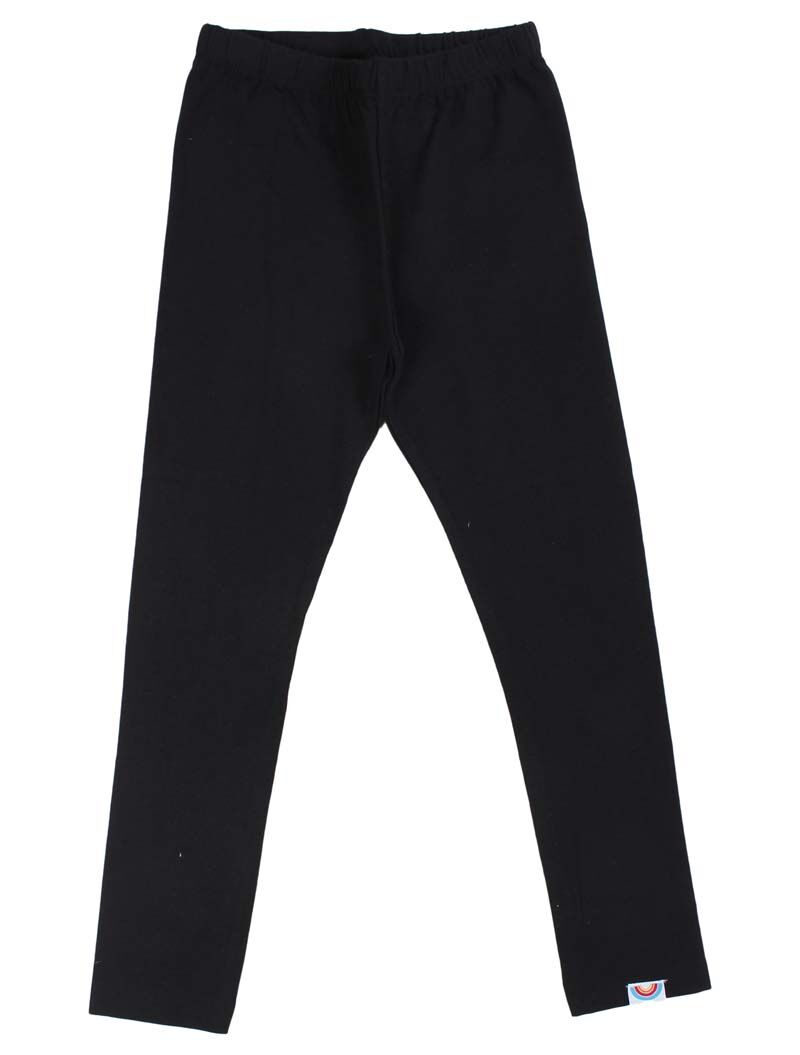 Leggings til børn i sort 