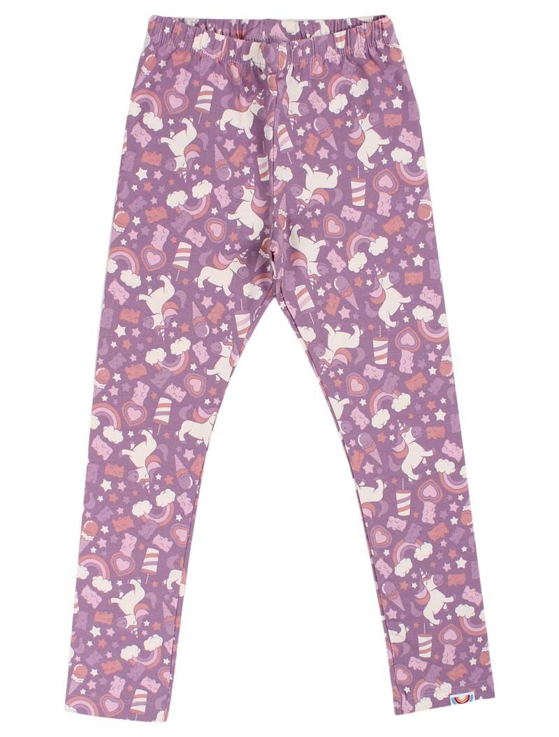 Leggings til børn med enhjørning  