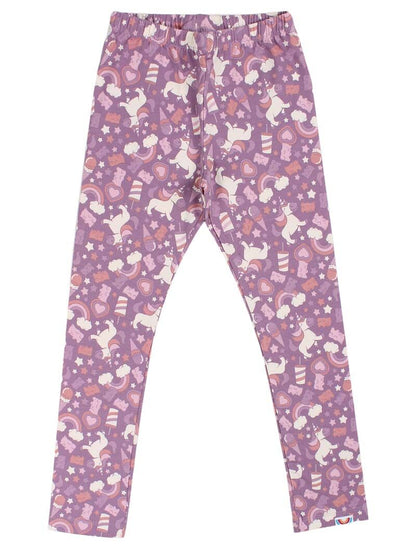 Leggings til børn med enhjørning  