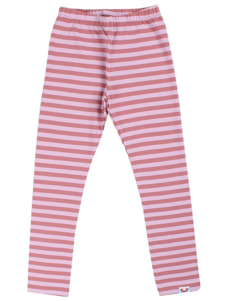 Leggings til børn med striber 