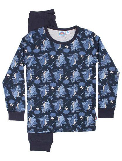 BIFROST - Slumber Nightwear Blue Tone DRAGONS