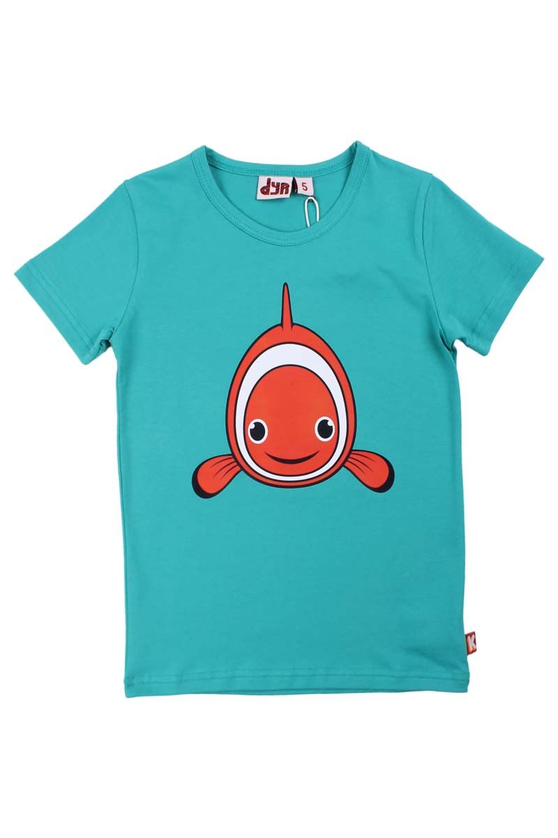 Børne t-shirt med klovnefisk